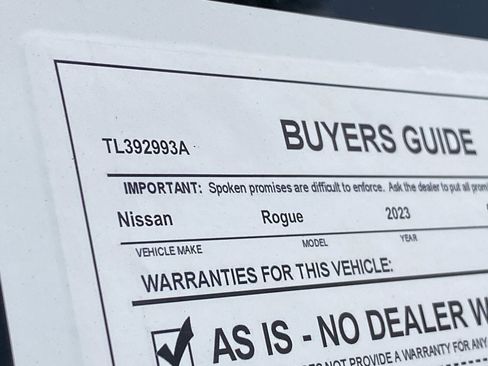 Certified 2023 Nissan Rogue SL FWD image 35