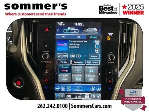 Used 2025 Subaru Outback Touring XT w/ Tech Package 3 AWD/4WD image 16