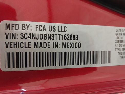 New 2026 Jeep Compass Latitude image 34