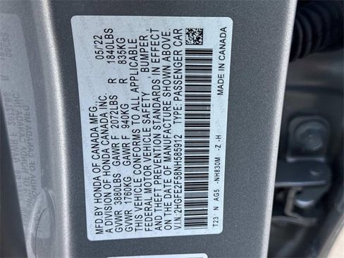 Used 2022 Honda Civic Sport image 20