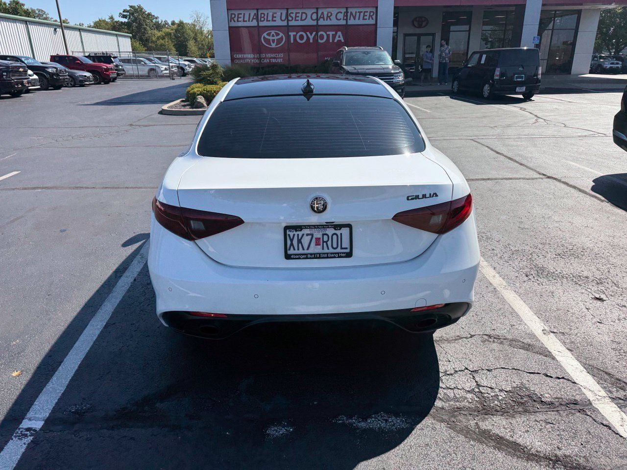 Used 2019 Alfa Romeo Giulia Ti Sport w/ Quick Order Package 22U Sport RWD image 7