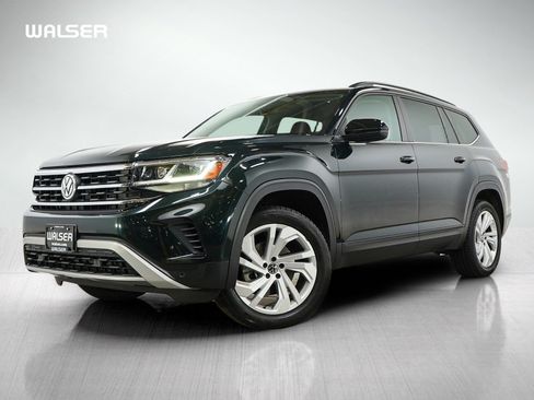 Used 2021 Volkswagen Atlas SE w/ Towing Package AWD/4WD image 1