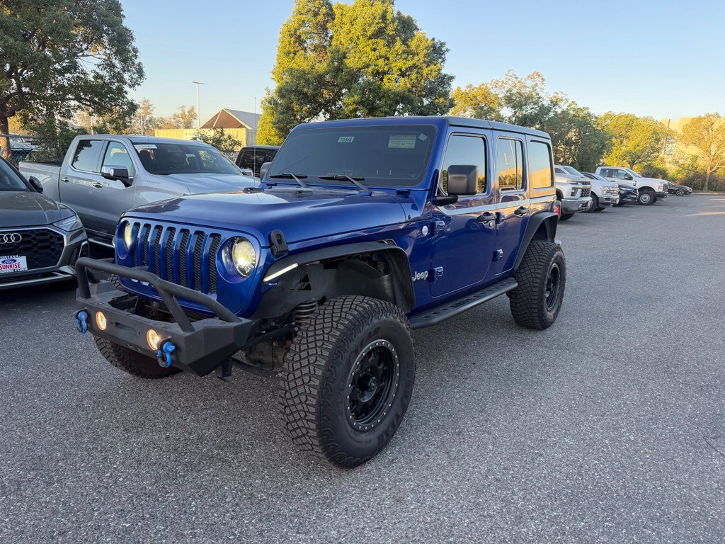 Used 2018 Jeep Wrangler Unlimited Sport S AWD/4WD image 1