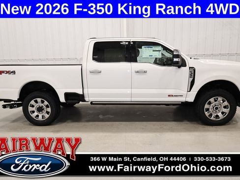 New 2026 Ford F350 King Ranch w/ Chrome Package AWD/4WD image 1