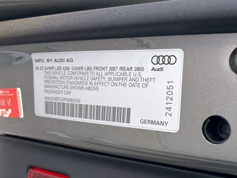 Used 2023 Audi A6 2.0T Premium w/ Convenience Package AWD/4WD image 27