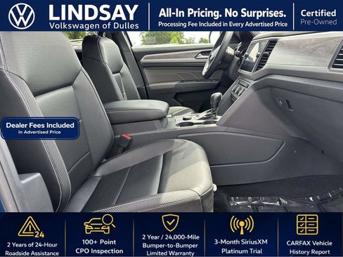 Certified 2021 Volkswagen Atlas Cross Sport SE AWD/4WD image 13