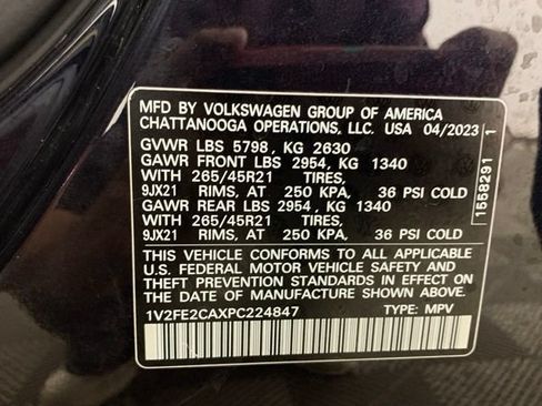 Used 2023 Volkswagen Atlas Cross Sport SEL Premium R-Line AWD/4WD image 39