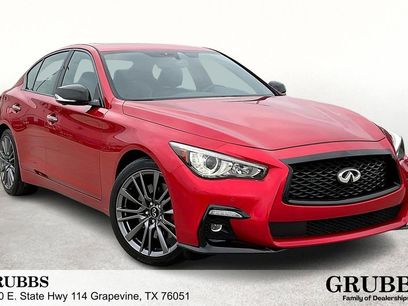Certified 2024 INFINITI Q50 Red Sport 400 w/ Carbon Fiber Package