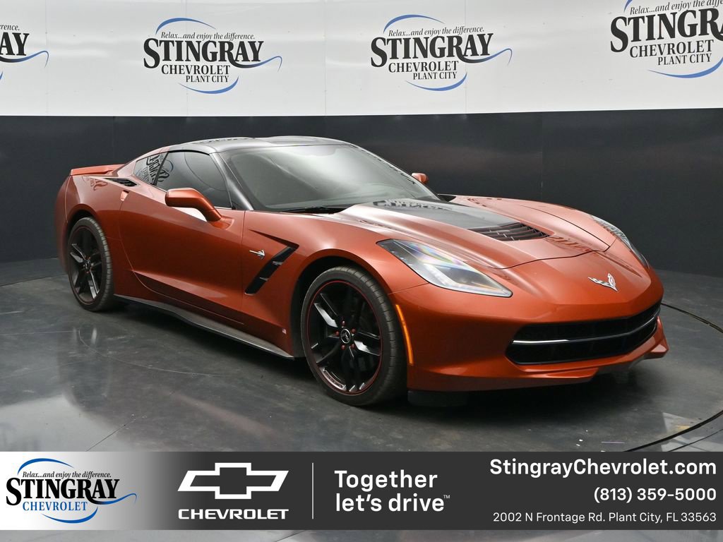 Used 2015 Chevrolet Corvette Stingray Coupe w/ 2LT Preferred Equipment Group RWD 360° Tour