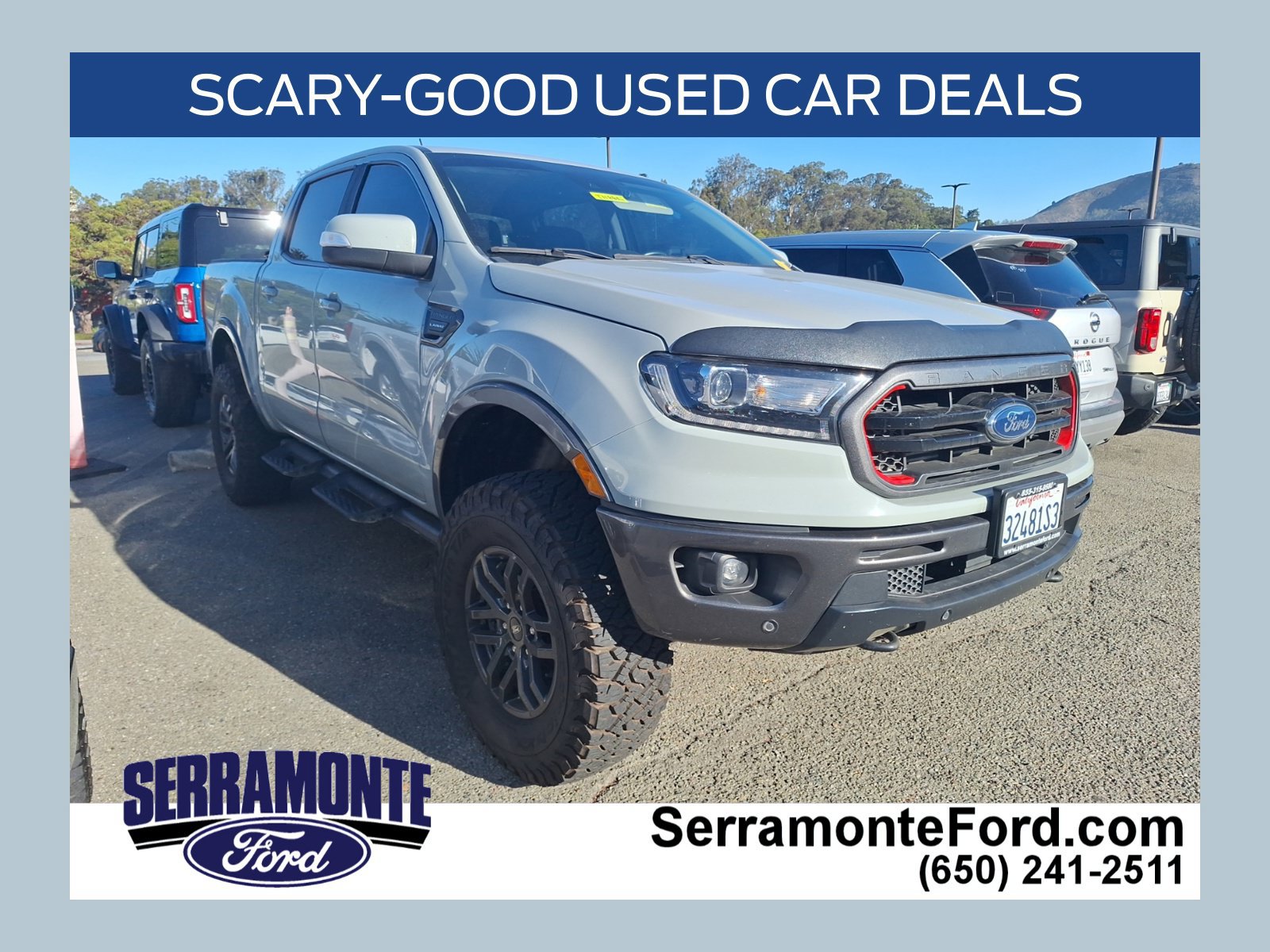 Used 2023 Ford Ranger Lariat w/ Tremor Off-Road Package AWD/4WD image 1