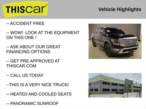 Used 2020 Nissan Titan Platinum Reserve w/ Moonroof Package image 9