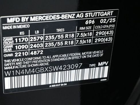 New 2025 Mercedes-Benz GLB 250 image 20