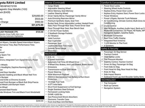 Used 2015 Toyota RAV4 Limited w/ Technology Package image 5