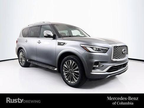 Used 2021 INFINITI QX80 Sensory w/ Cargo Package AWD/4WD image 1