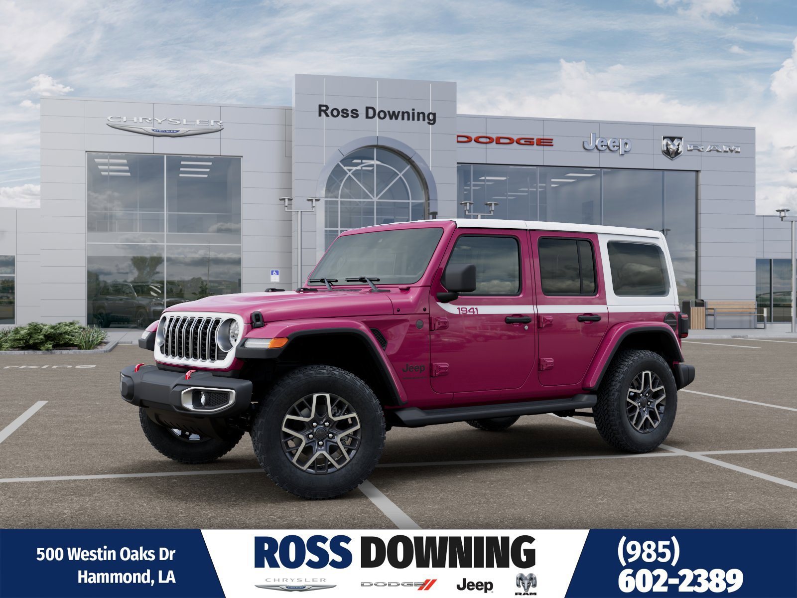 New 2026 Jeep Wrangler Unlimited Sahara w/ Whitecap Package AWD/4WD image 1
