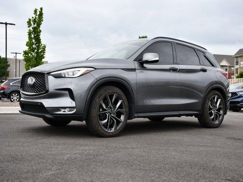 Used 2021 INFINITI QX50 Autograph w/ Premium White Leather Package AWD/4WD image 3