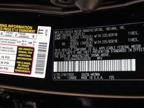 Used 2022 Toyota Highlander L FWD image 35