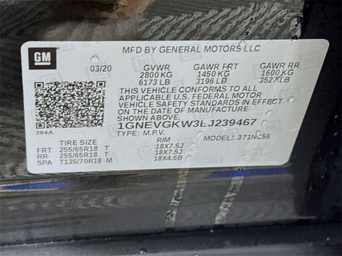 Used 2020 Chevrolet Traverse LT image 31