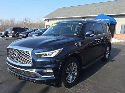 Used 2021 INFINITI QX80 Luxe image 1
