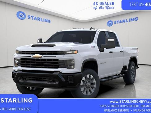 New 2026 Chevrolet Silverado 2500 Custom w/ Custom Value Package AWD/4WD image 1