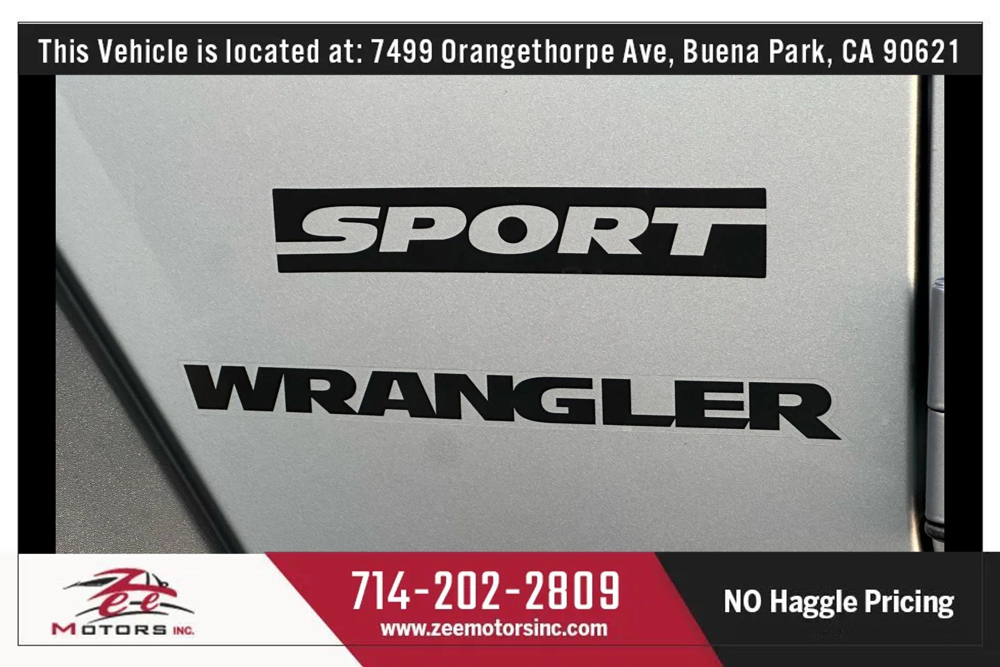 Used 2017 Jeep Wrangler Sport w/ Quick Order Package 24S AWD/4WD image 43
