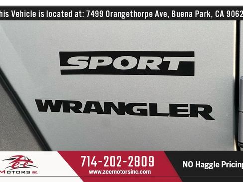 Used 2017 Jeep Wrangler Sport w/ Quick Order Package 24S image 43