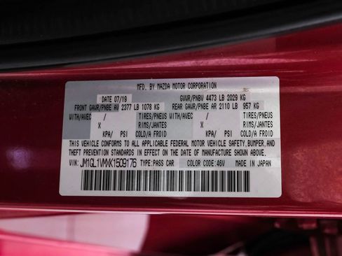 Used 2019 MAZDA MAZDA6 Touring image 63