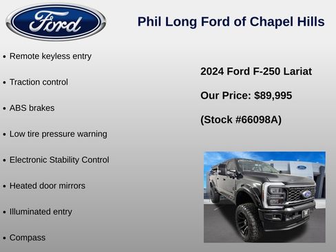 Used 2024 Ford F250 Lariat w/ Lariat Ultimate Package AWD/4WD image 41