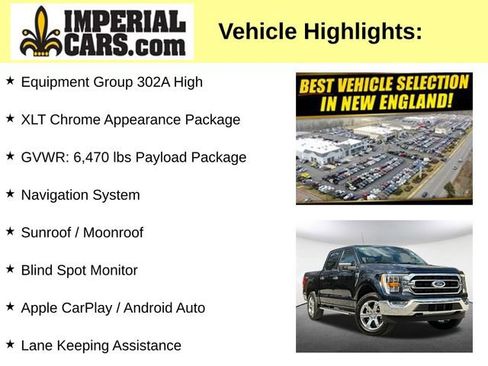 Used 2023 Ford F150 XLT w/ Equipment Group 302A High AWD/4WD image 6
