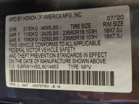 Used 2020 Honda CR-V EX image 33