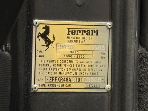 Used 1996 Ferrari F355 Spider RWD image 44