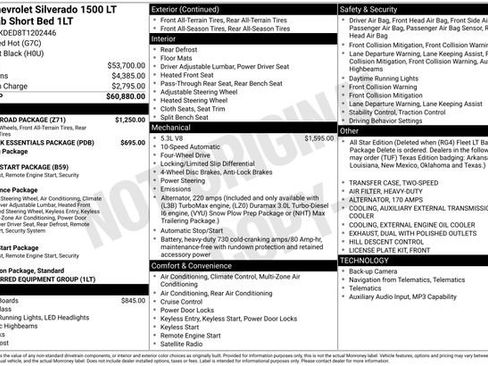 New 2026 Chevrolet Silverado 1500 LT w/ Z71 Off-Road Package AWD/4WD image 2