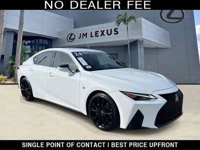 Certified 2024 Lexus IS 350 F Sport w/ Navigation Package
