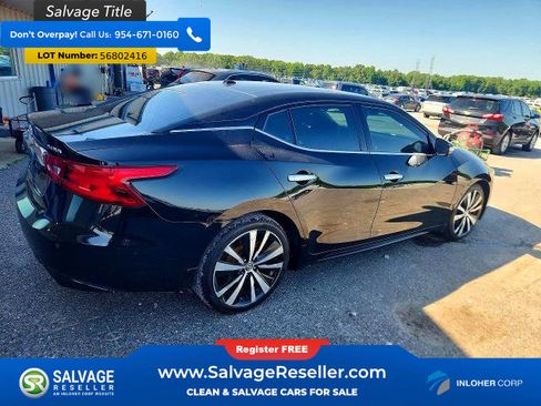 Used 2017 Nissan Maxima Platinum FWD image 4