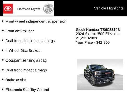 Used 2024 GMC Sierra 1500 Elevation AWD/4WD image 30