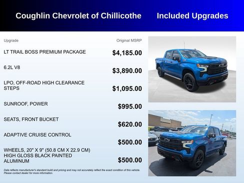 Used 2022 Chevrolet Silverado 1500 LT Trail Boss w/ LT Trail Boss Premium Package AWD/4WD image 3