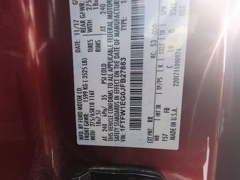 Used 2018 Ford F150 XLT w/ Equipment Group 302A Luxury AWD/4WD image 33