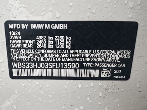 Used 2025 BMW M3 Competition w/ Executive Package image 28