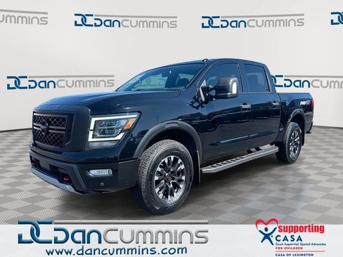 Used 2021 Nissan Titan PRO-4X w/ Pro-4x Utility Package AWD/4WD image 1