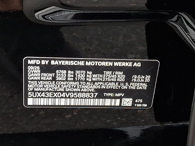 New 2027 BMW X6 M60i w/ Executive Package AWD/4WD image 21