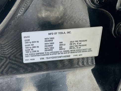 Used 2022 Tesla Model Y Long Range AWD/4WD image 12
