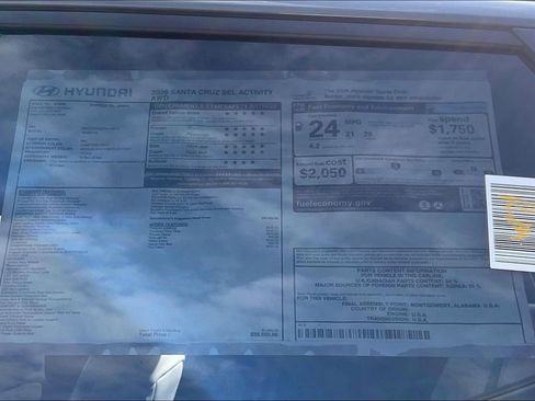 New 2026 Hyundai Santa Cruz SEL AWD/4WD image 14