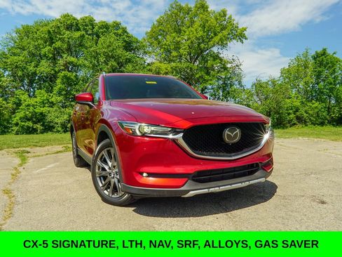Used 2021 MAZDA CX-5 Signature AWD/4WD image 1