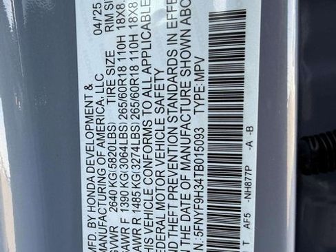 Used 2026 Honda Passport RTL image 25