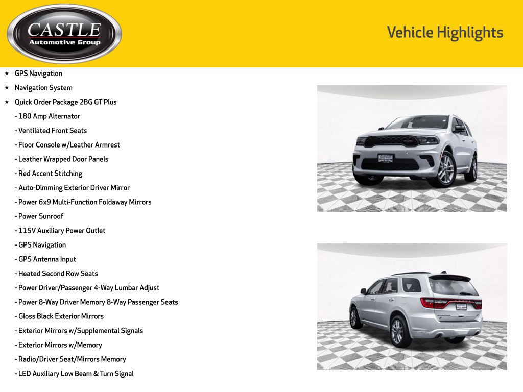 Used 2024 Dodge Durango GT AWD/4WD image 4