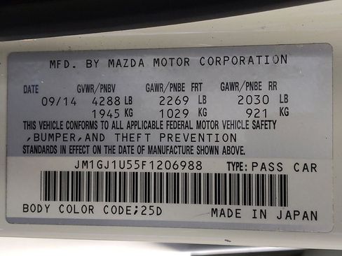 Used 2015 MAZDA MAZDA6 Sport FWD image 33
