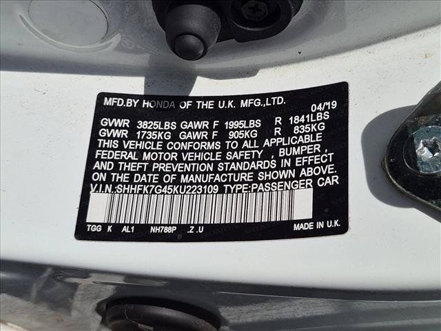 Used 2019 Honda Civic Sport image 15