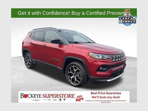 Used 2025 Jeep Compass Limited AWD/4WD image 1