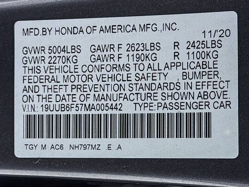 Used 2021 Acura TLX w/ A-SPEC Pkg image 34