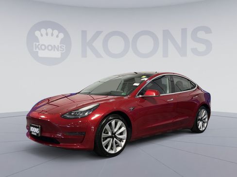 Used 2020 Tesla Model 3 Long Range AWD/4WD image 1